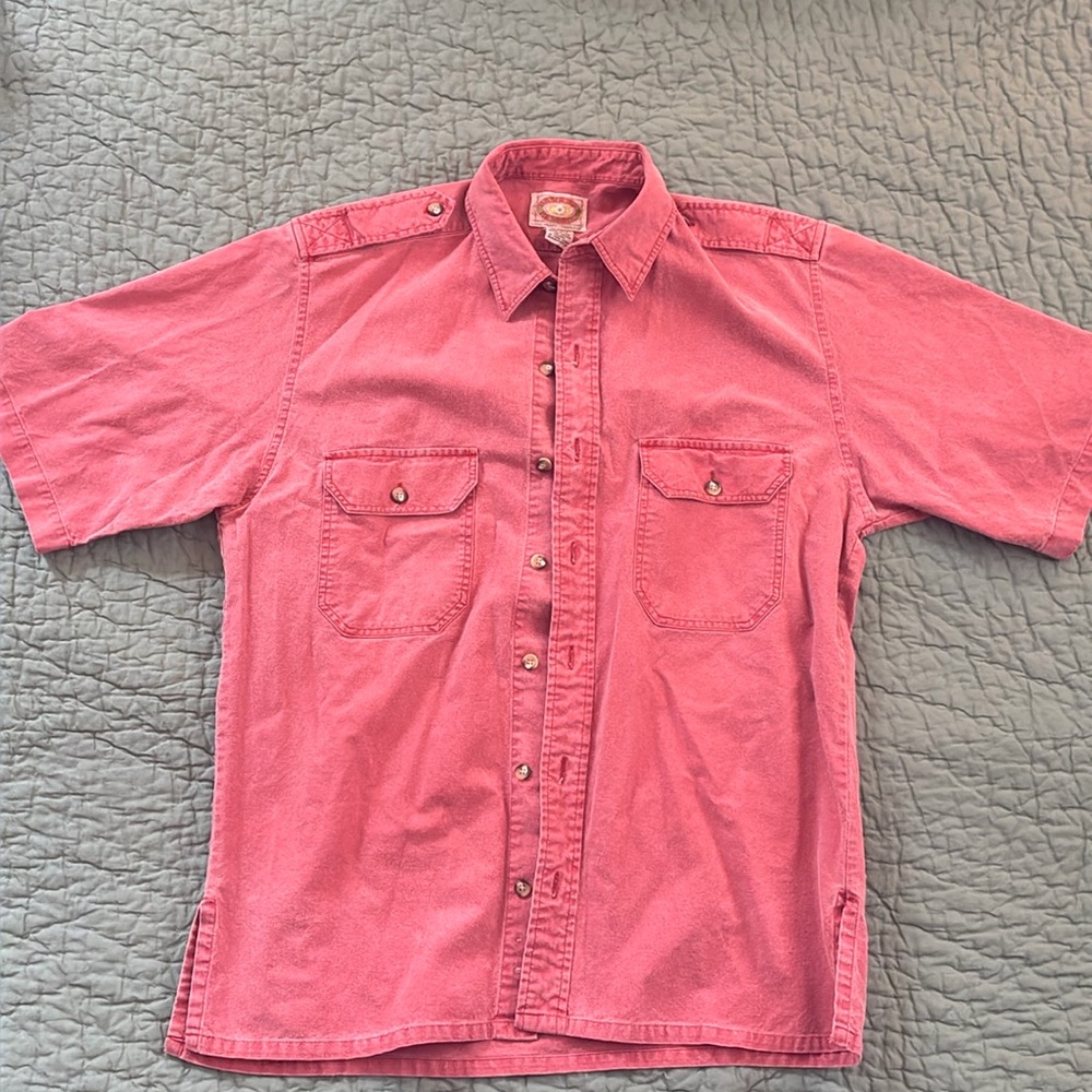 Vintage men’s short sleeve button up shirt from Banana Republic
